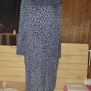 Leopard spot dress